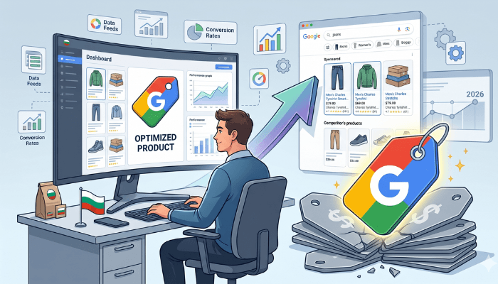 Google Shopping 2026: Стратегии за мащабиране на онлайн продажби